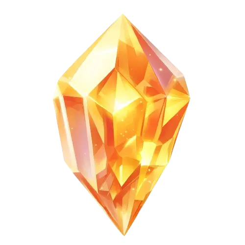Topaz crystal